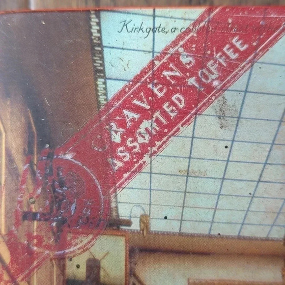 Vintage Craven's  Toffee Tin - Picture 2 of 7